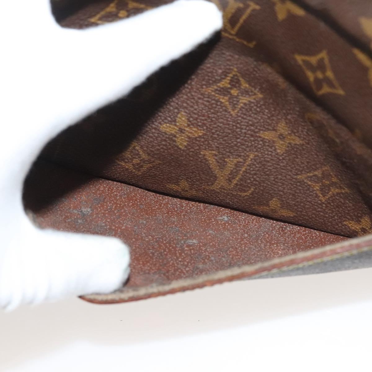LOUIS VUITTON Monogram Compiegne 23 Clutch Bag M51847 LV Auth yk18793