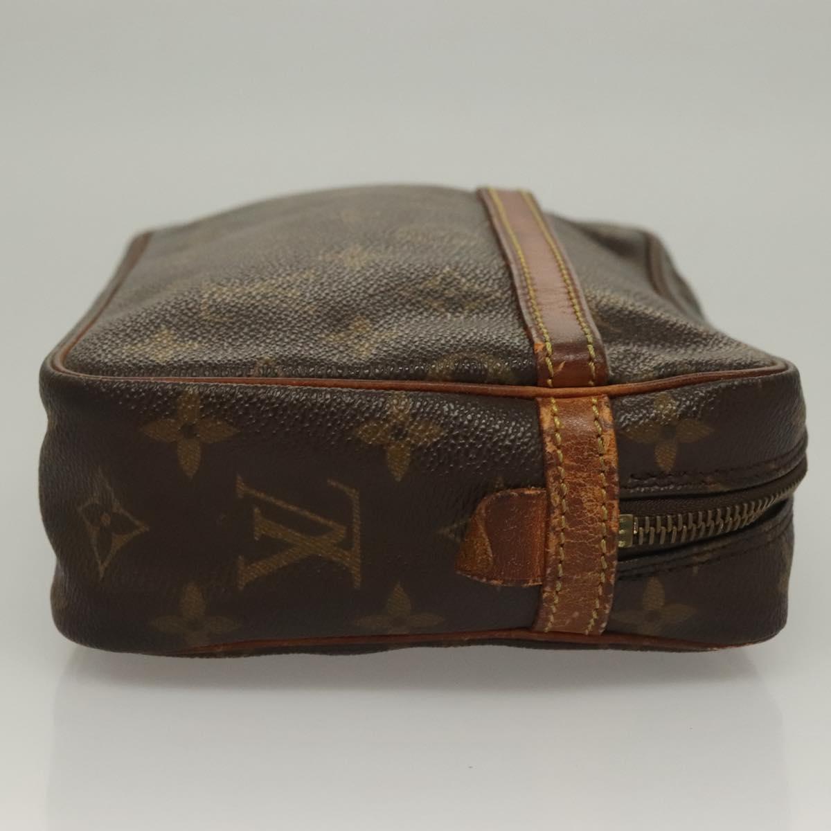 LOUIS VUITTON Monogram Compiegne 23 Clutch Bag M51847 LV Auth yk18793