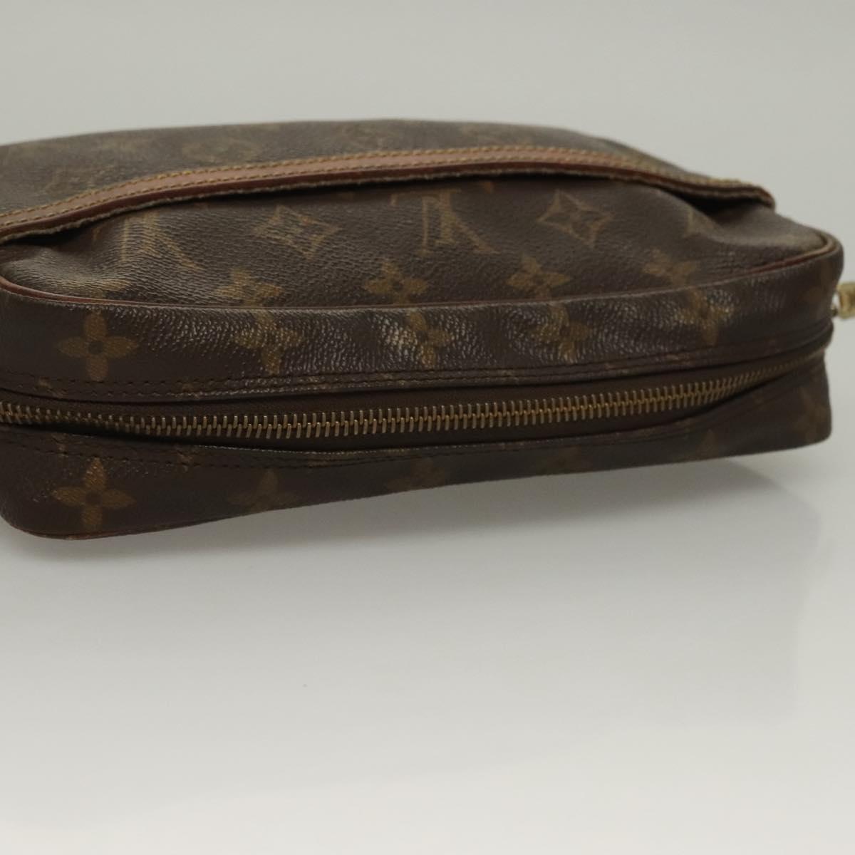 LOUIS VUITTON Monogram Compiegne 23 Clutch Bag M51847 LV Auth yk18793