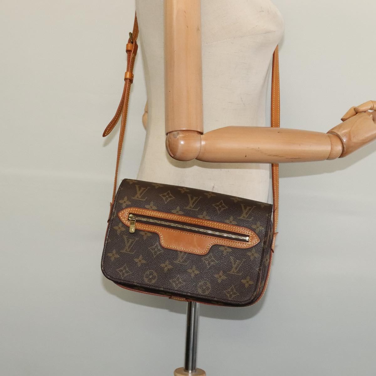 LOUIS VUITTON Monogram Saint Germain Shoulder Bag M51210 LV Auth yk18796