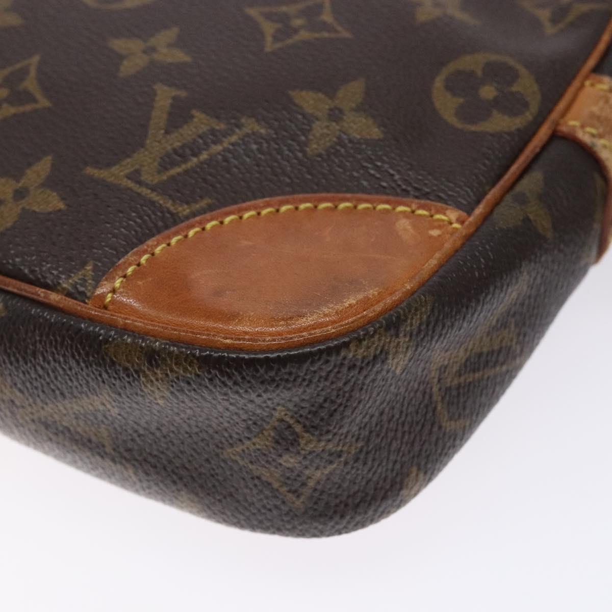 LOUIS VUITTON Monogram Marly Dragonne GM Clutch Bag M51825 LV Auth yk18831