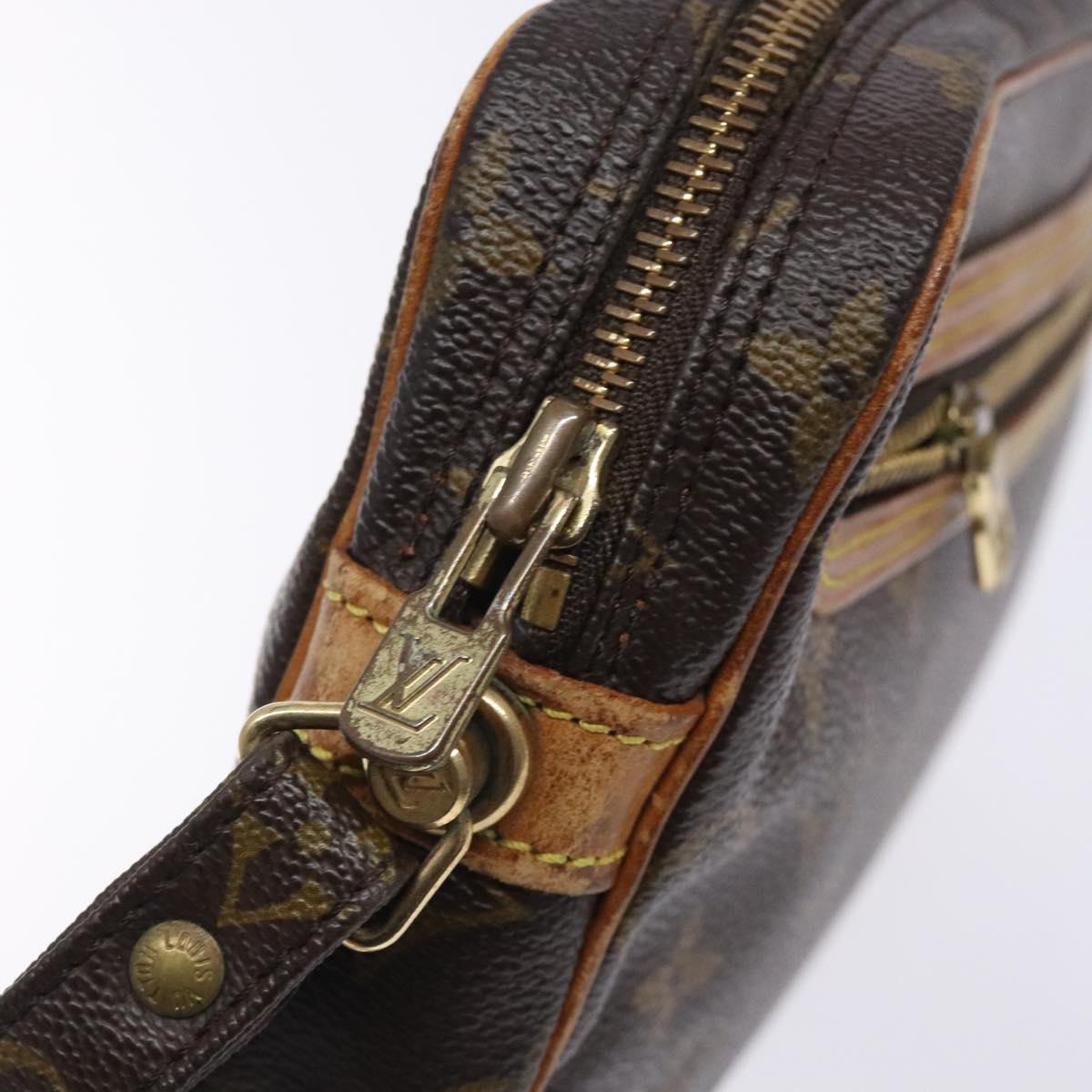 LOUIS VUITTON Monogram Marly Dragonne GM Clutch Bag M51825 LV Auth yk18831