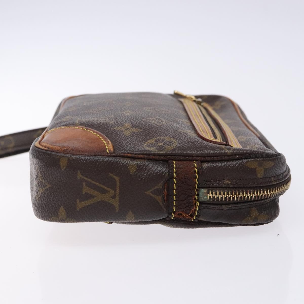 LOUIS VUITTON Monogram Marly Dragonne GM Clutch Bag M51825 LV Auth yk18831
