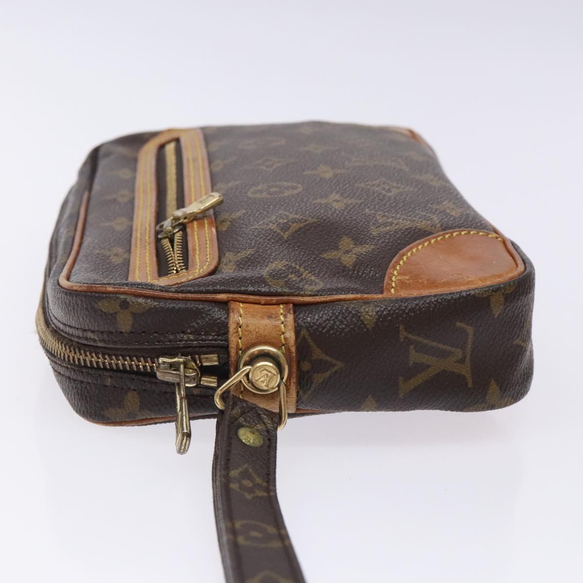 LOUIS VUITTON Monogram Marly Dragonne GM Clutch Bag M51825 LV Auth yk18831