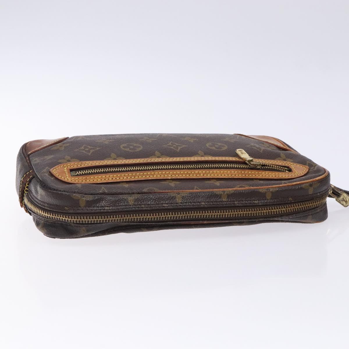 LOUIS VUITTON Monogram Marly Dragonne GM Clutch Bag M51825 LV Auth yk18831