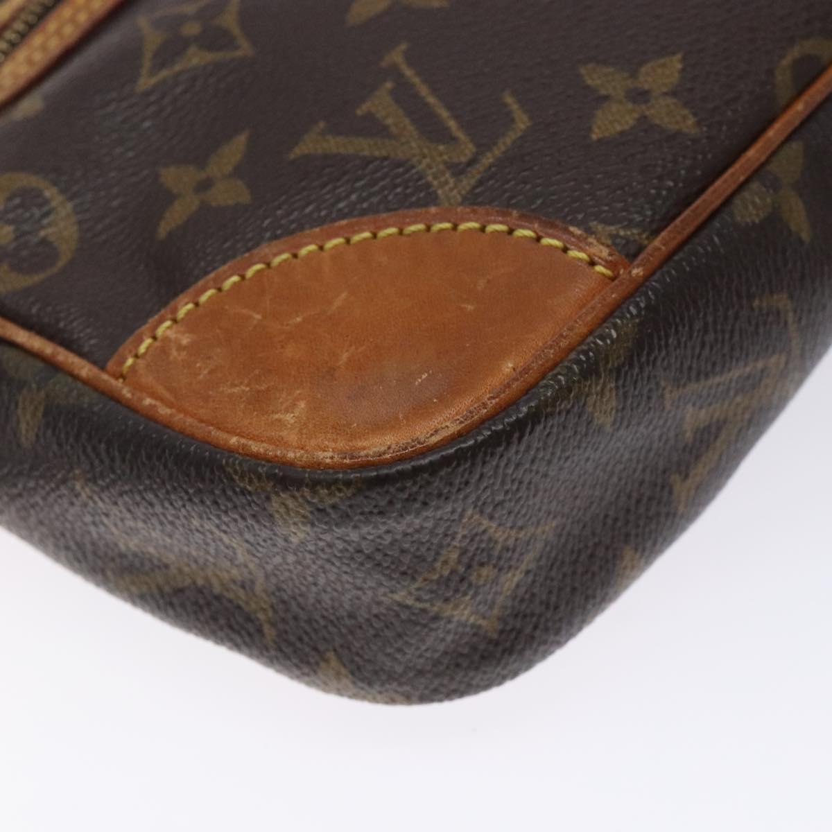 LOUIS VUITTON Monogram Marly Dragonne GM Clutch Bag M51825 LV Auth yk18831