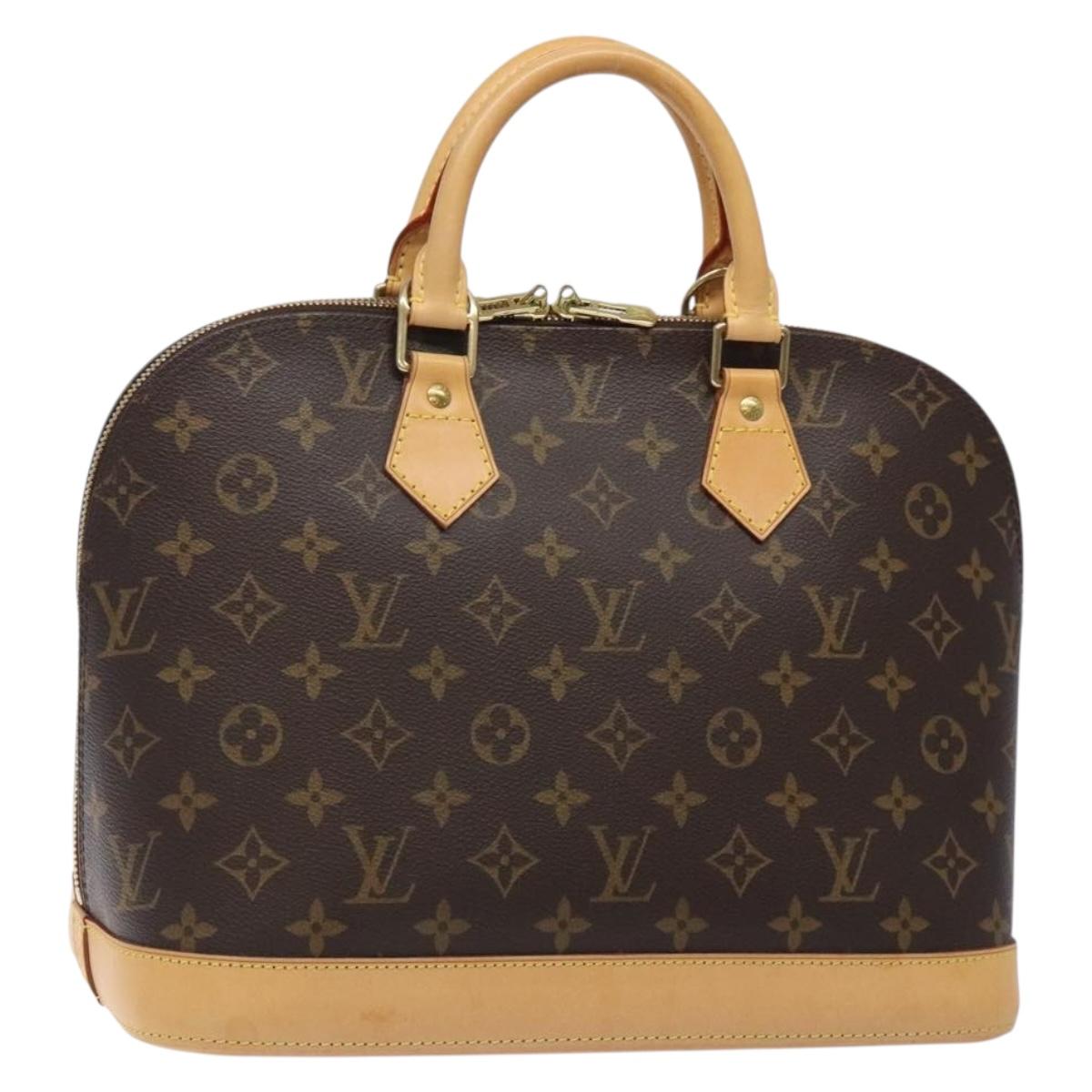 LOUIS VUITTON Monogram Alma Hand Bag M51130 LV Auth yk18843