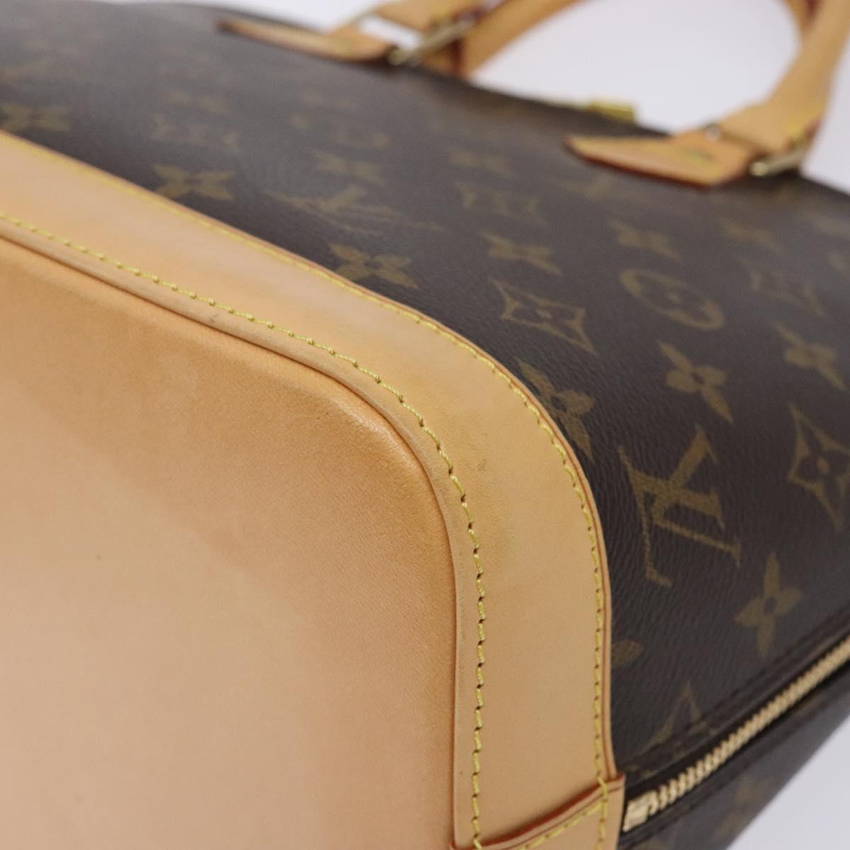 LOUIS VUITTON Monogram Alma Hand Bag M51130 LV Auth yk18843