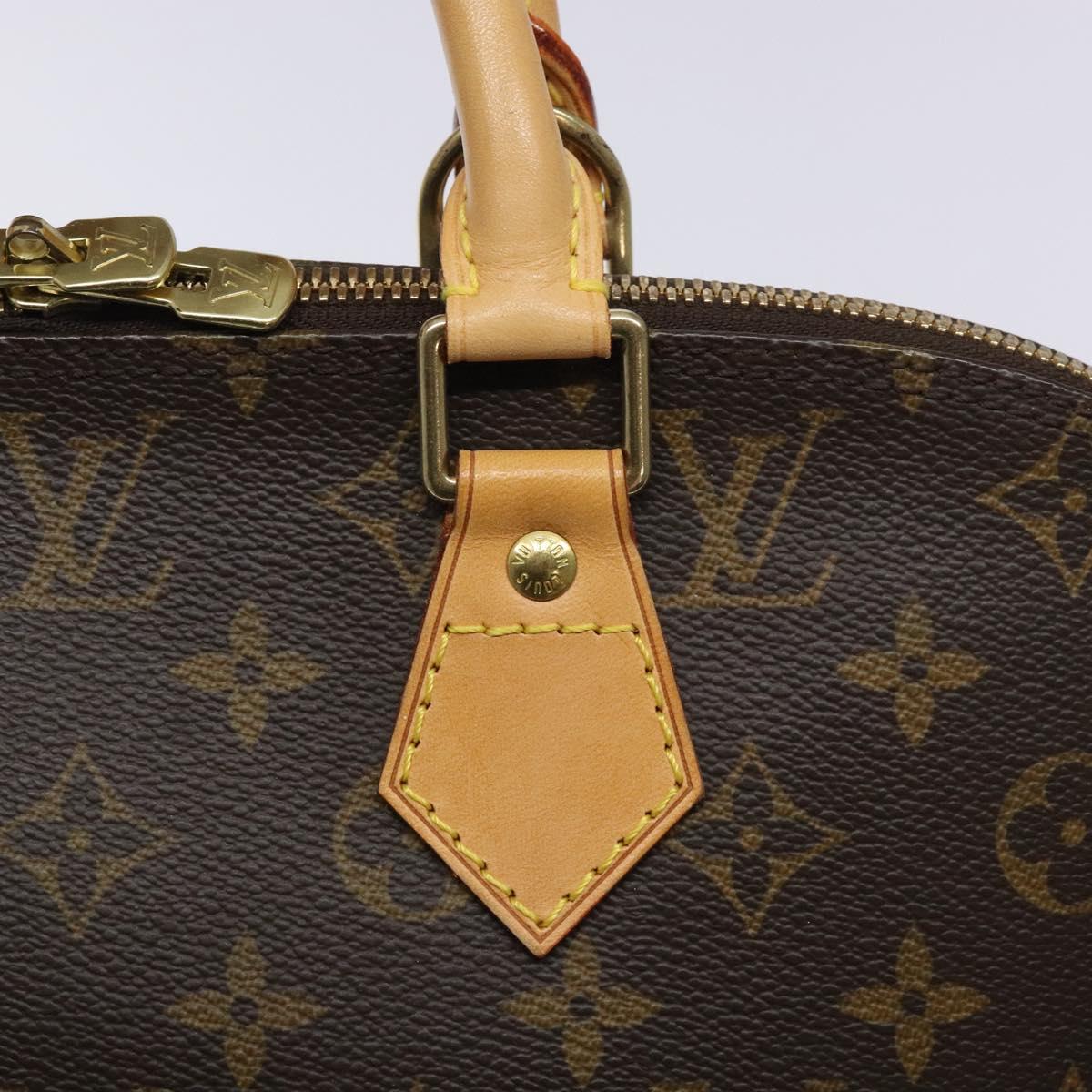 LOUIS VUITTON Monogram Alma Hand Bag M51130 LV Auth yk18843