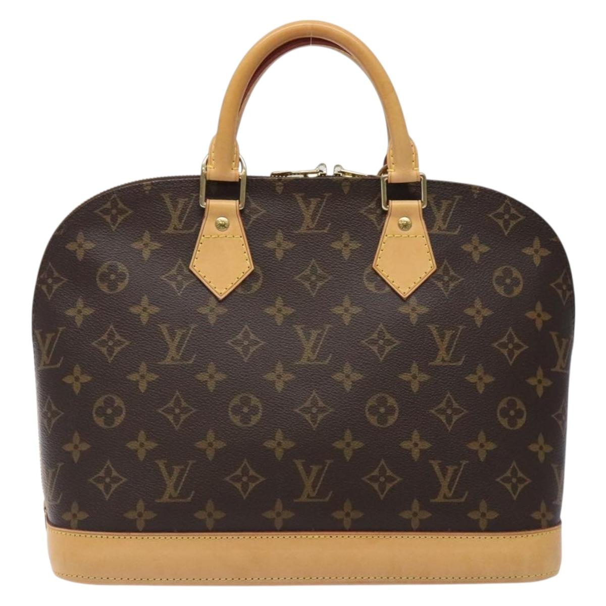 LOUIS VUITTON Monogram Alma Hand Bag M51130 LV Auth yk18843