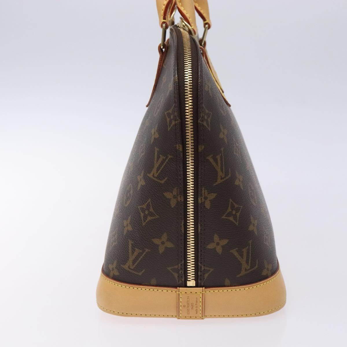 LOUIS VUITTON Monogram Alma Hand Bag M51130 LV Auth yk18843