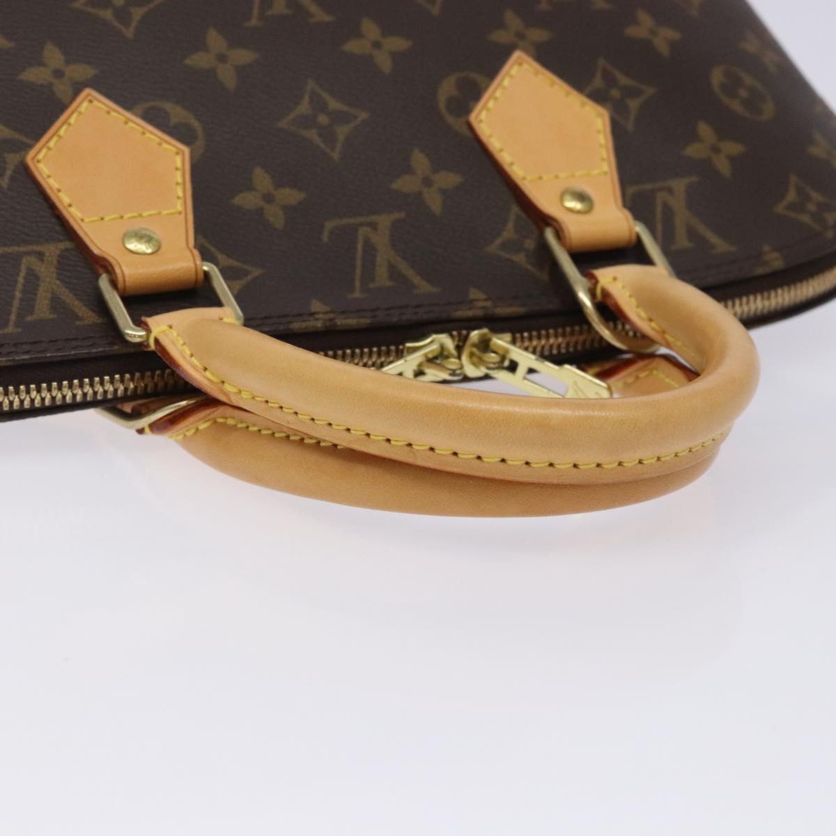LOUIS VUITTON Monogram Alma Hand Bag M51130 LV Auth yk18843