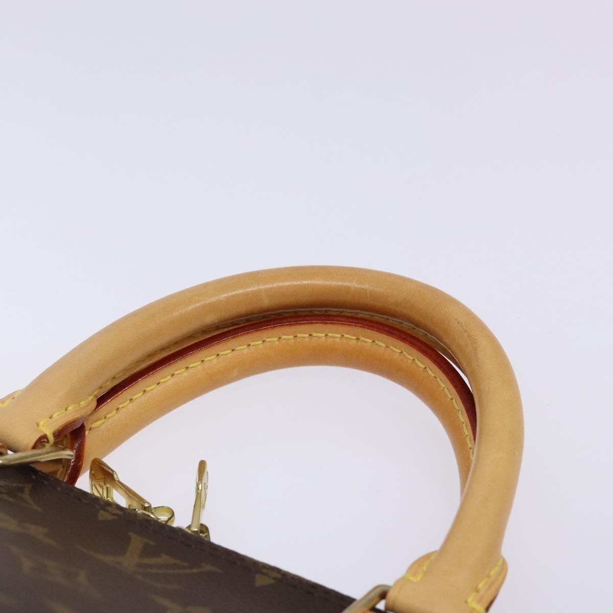 LOUIS VUITTON Monogram Alma Hand Bag M51130 LV Auth yk18843