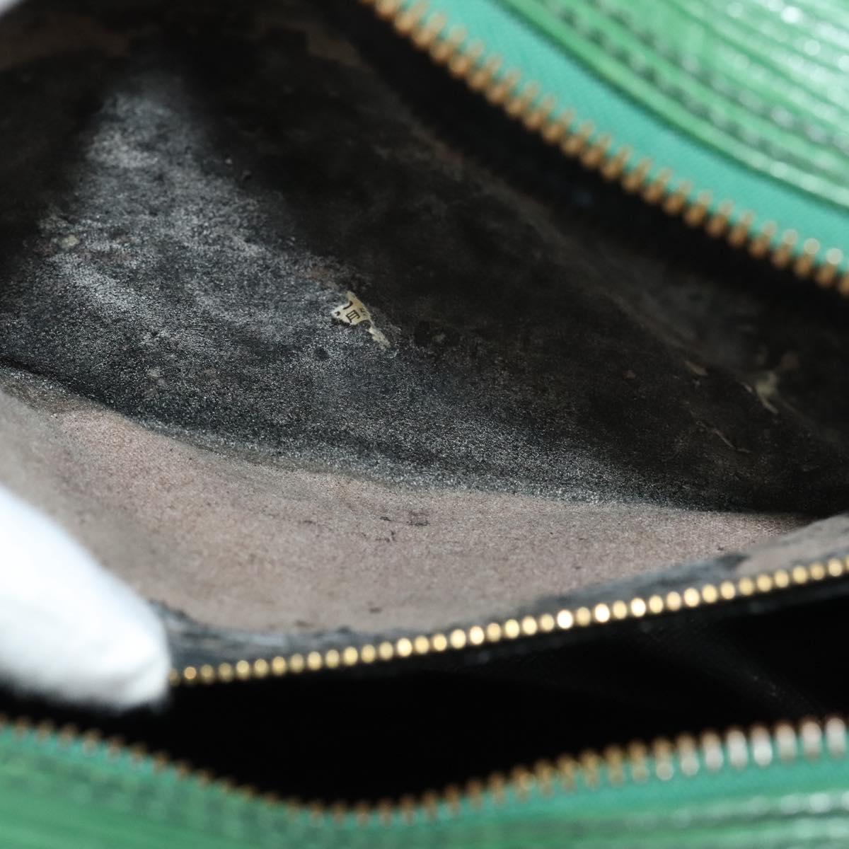 LOUIS VUITTON Epi Jeune Fille MM Shoulder Bag Green M52154 LV Auth yk18866