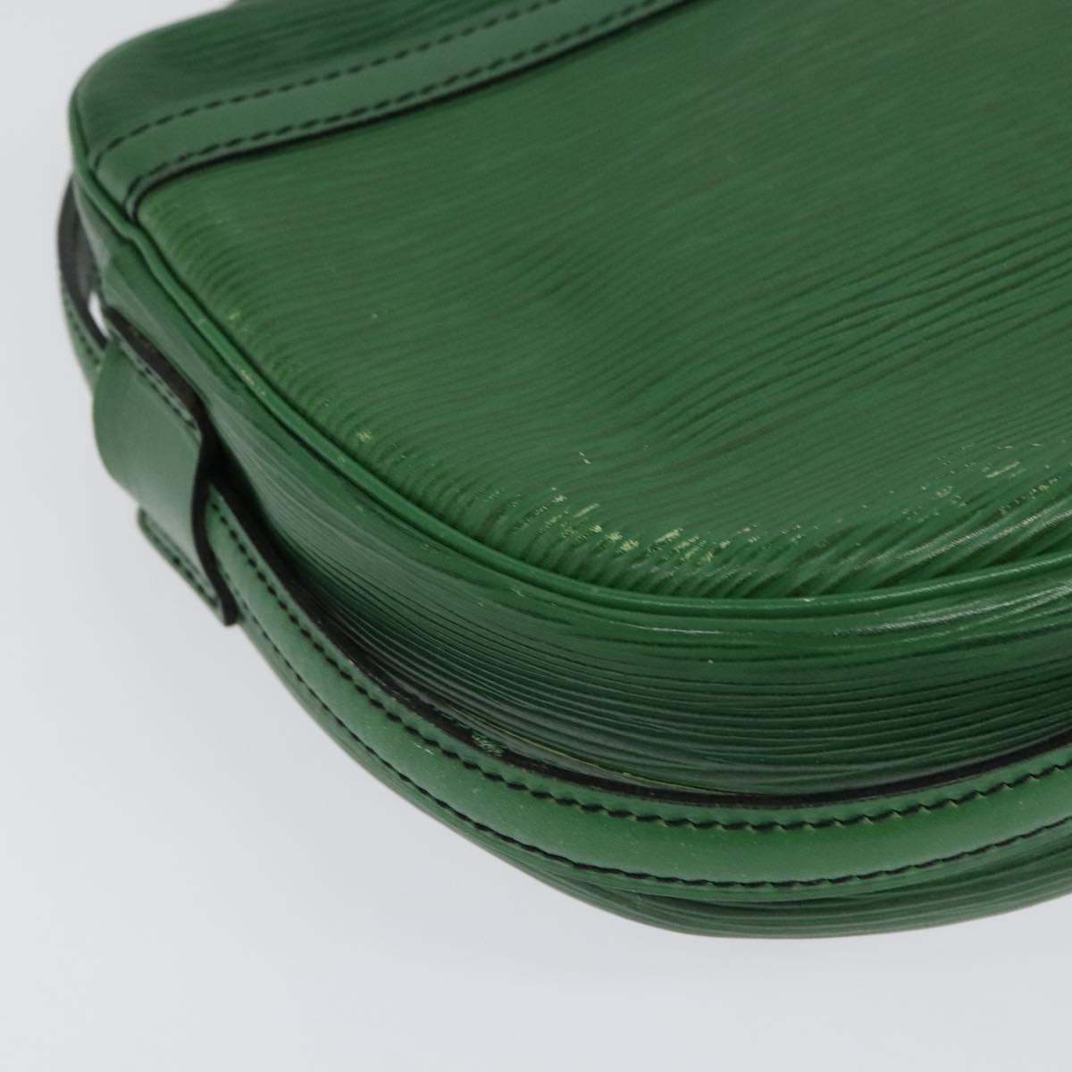 LOUIS VUITTON Epi Jeune Fille MM Shoulder Bag Green M52154 LV Auth yk18866