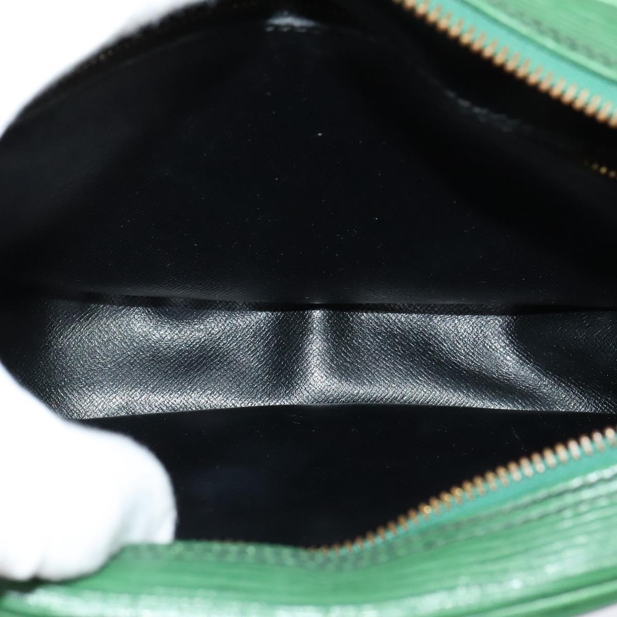 LOUIS VUITTON Epi Jeune Fille MM Shoulder Bag Green M52154 LV Auth yk18866