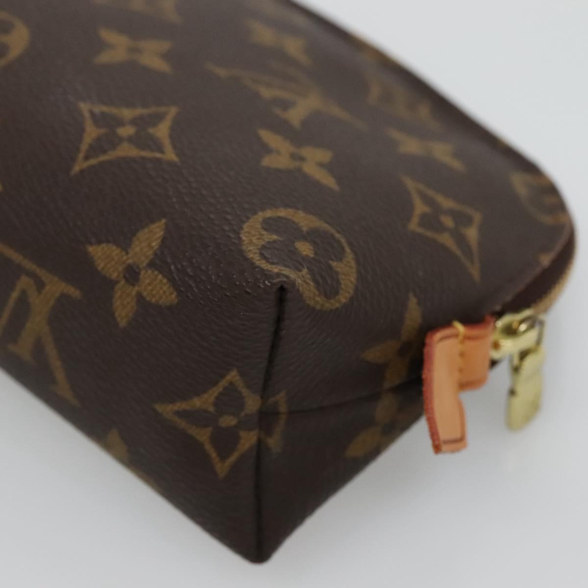 LOUIS VUITTON Monogram Pochette Cosmetic PM Pouch M43998 LV Auth yk18910