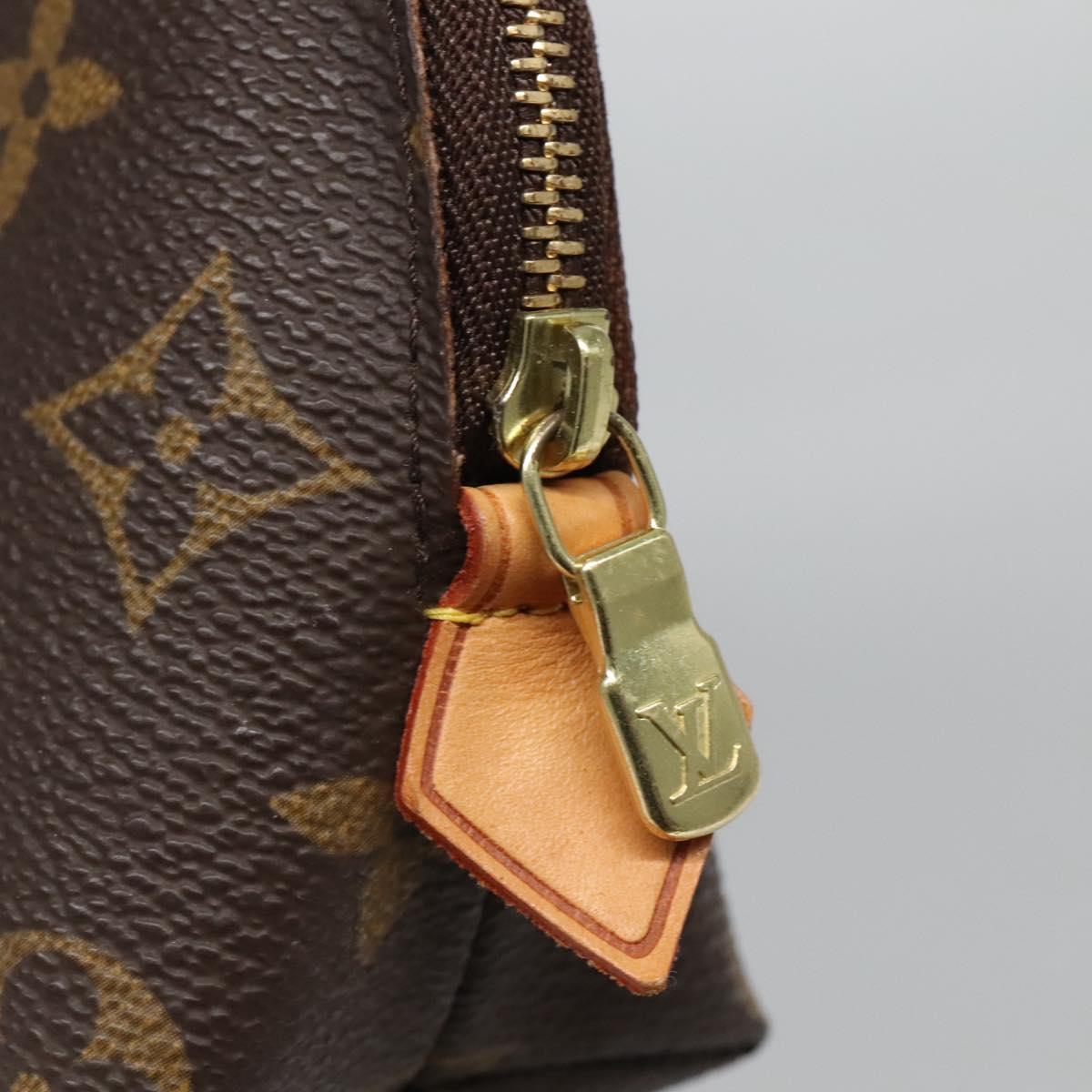 LOUIS VUITTON Monogram Pochette Cosmetic PM Pouch M43998 LV Auth yk18910