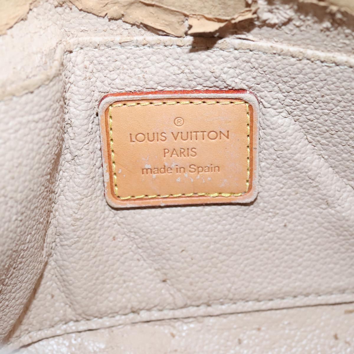 LOUIS VUITTON Monogram Pochette Cosmetic PM Pouch M43998 LV Auth yk18910