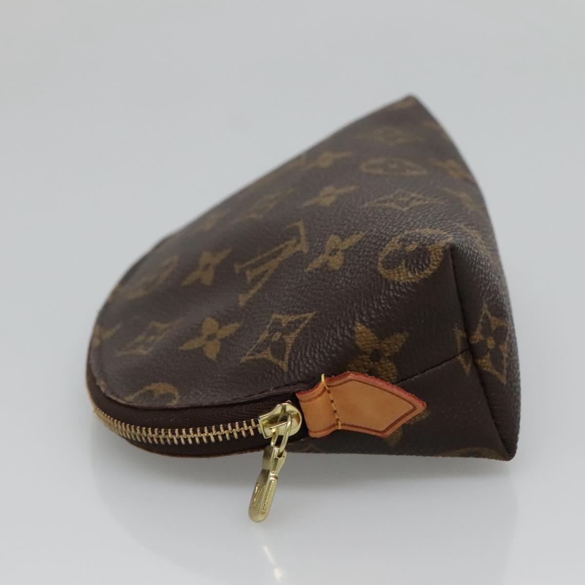 LOUIS VUITTON Monogram Pochette Cosmetic PM Pouch M43998 LV Auth yk18910