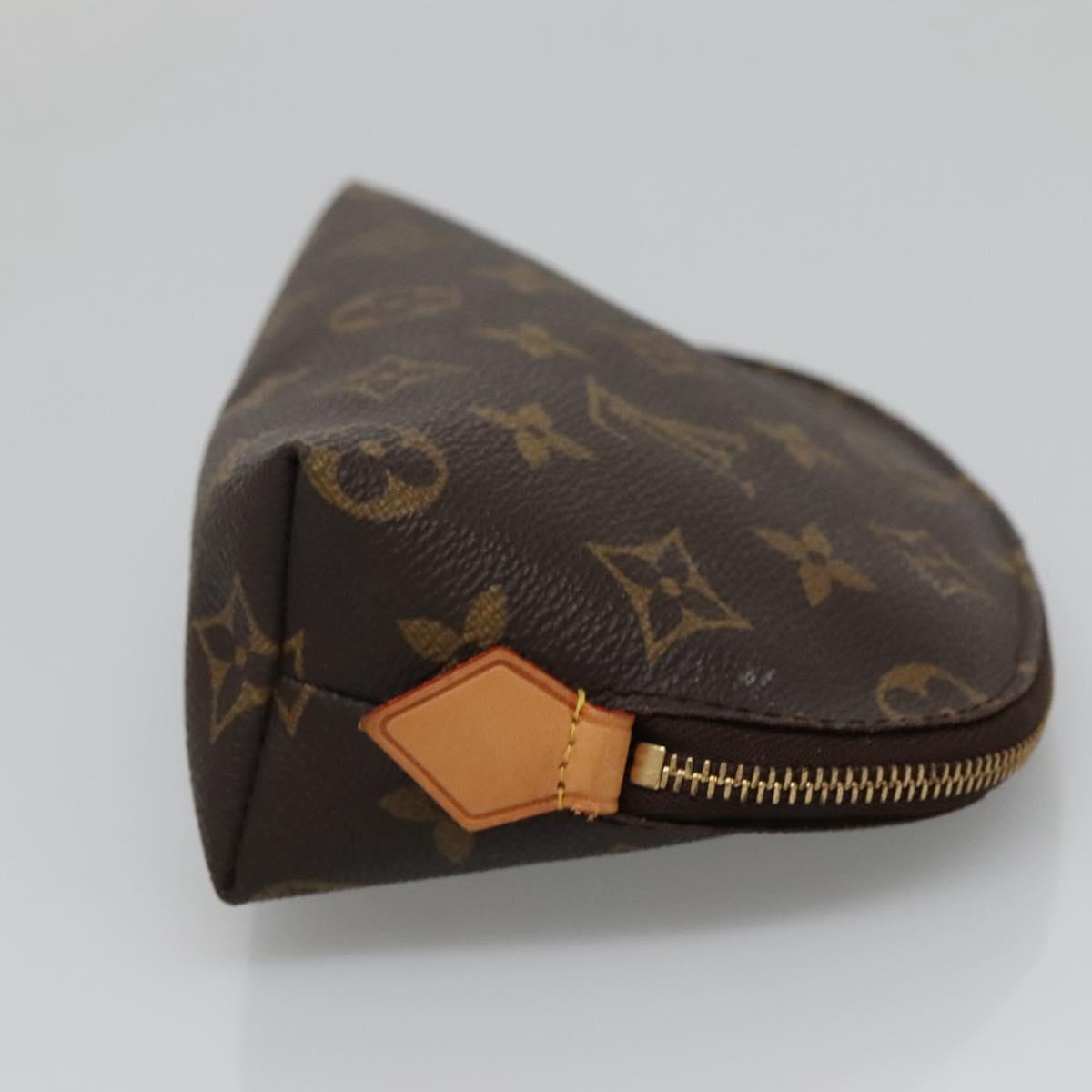 LOUIS VUITTON Monogram Pochette Cosmetic PM Pouch M43998 LV Auth yk18910