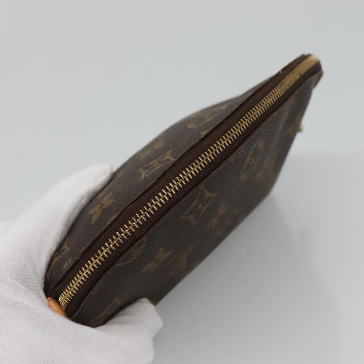 LOUIS VUITTON Monogram Pochette Cosmetic PM Pouch M43998 LV Auth yk18910