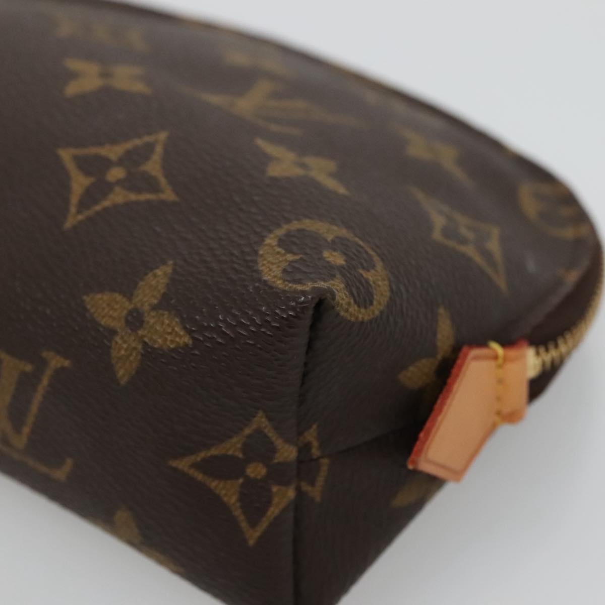 LOUIS VUITTON Monogram Pochette Cosmetic PM Pouch M43998 LV Auth yk18910