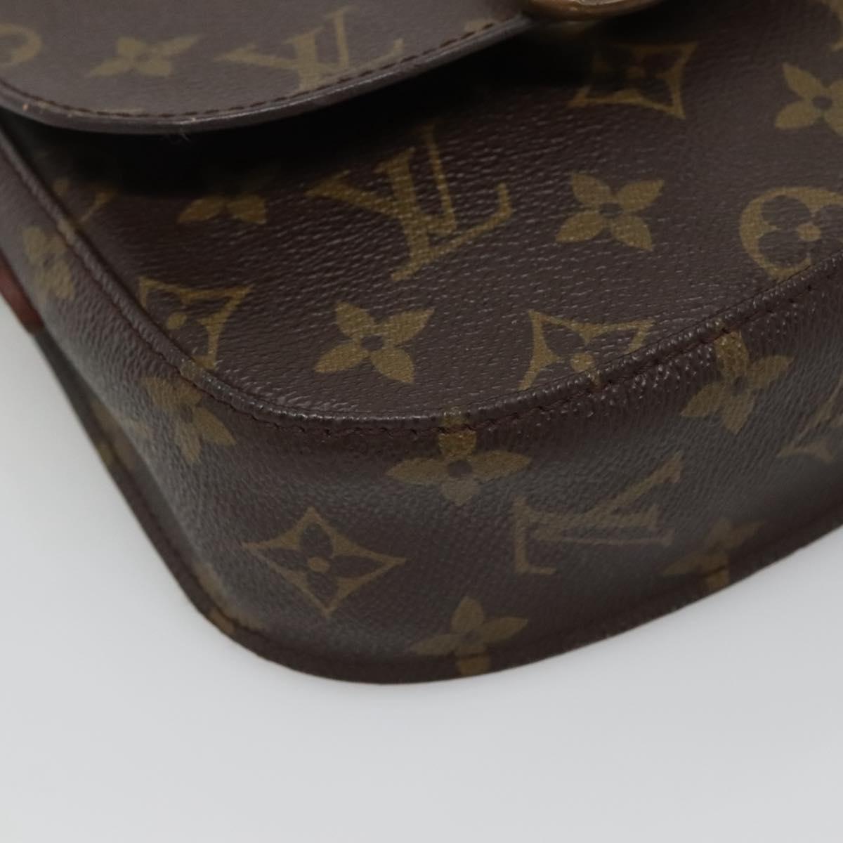 LOUIS VUITTON Monogram Saint Cloud MM Shoulder Bag M51243 LV Auth yk18915
