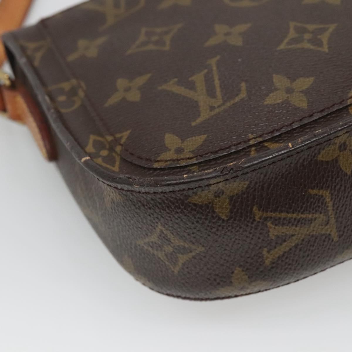 LOUIS VUITTON Monogram Saint Cloud MM Shoulder Bag M51243 LV Auth yk18915