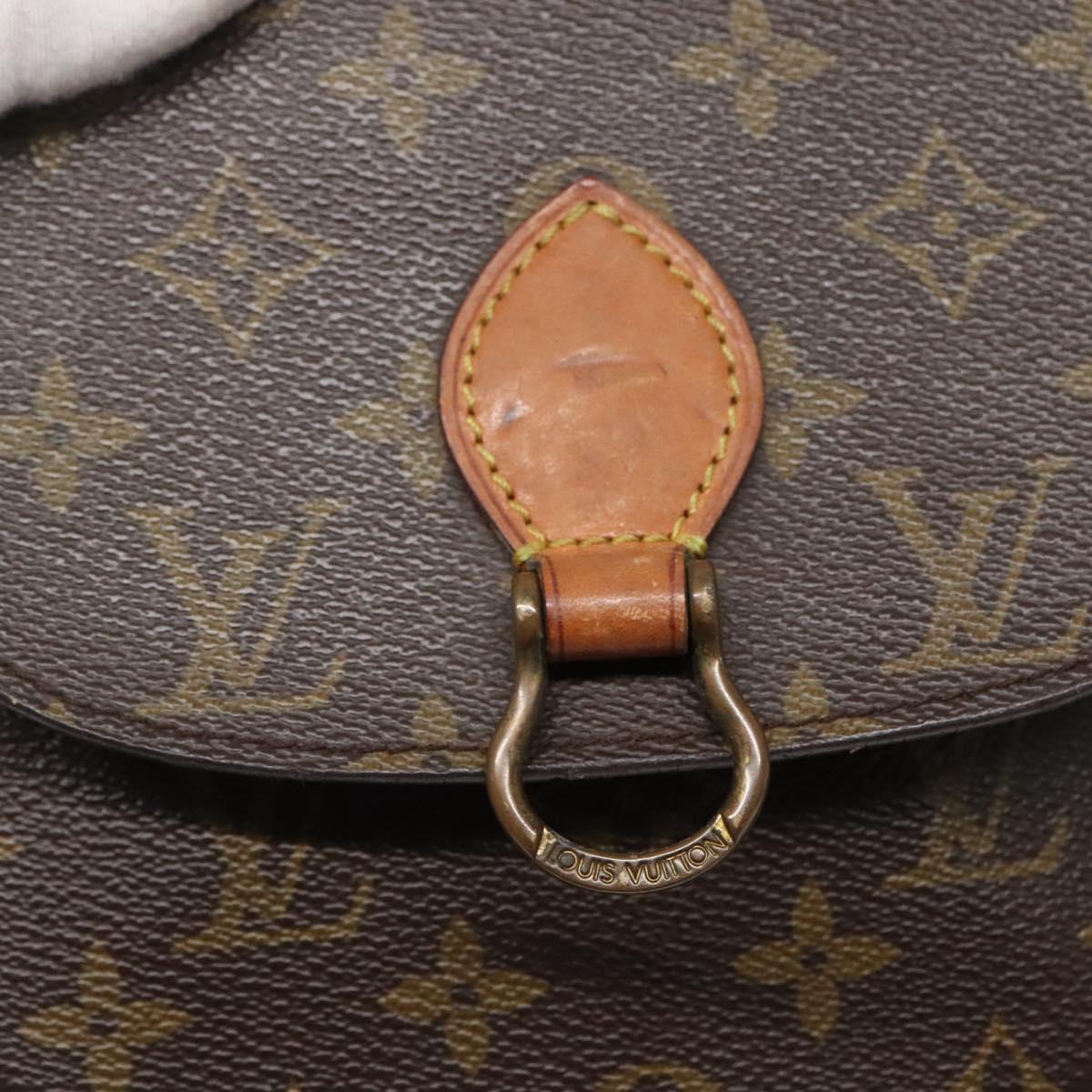LOUIS VUITTON Monogram Saint Cloud MM Shoulder Bag M51243 LV Auth yk18915