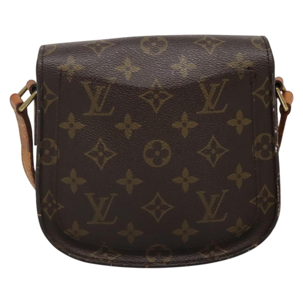 LOUIS VUITTON Monogram Saint Cloud MM Shoulder Bag M51243 LV Auth yk18915