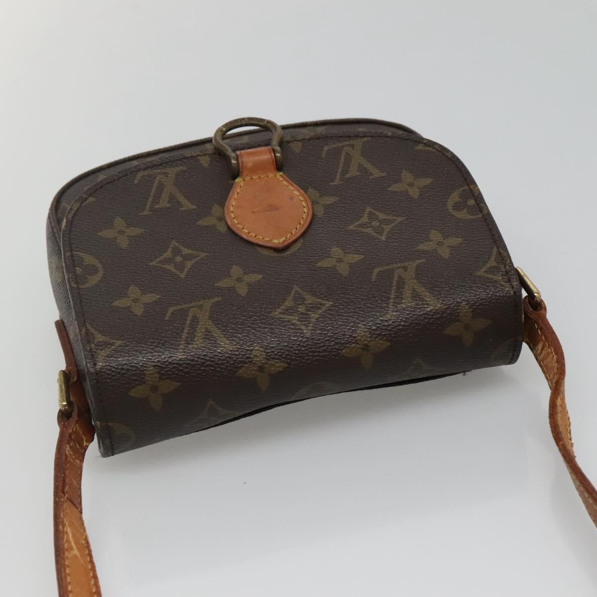 LOUIS VUITTON Monogram Saint Cloud MM Shoulder Bag M51243 LV Auth yk18915