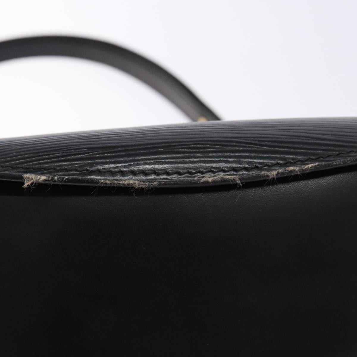 LOUIS VUITTON Epi Tilsitt Shoulder Bag Black M52482 LV Auth yk18938
