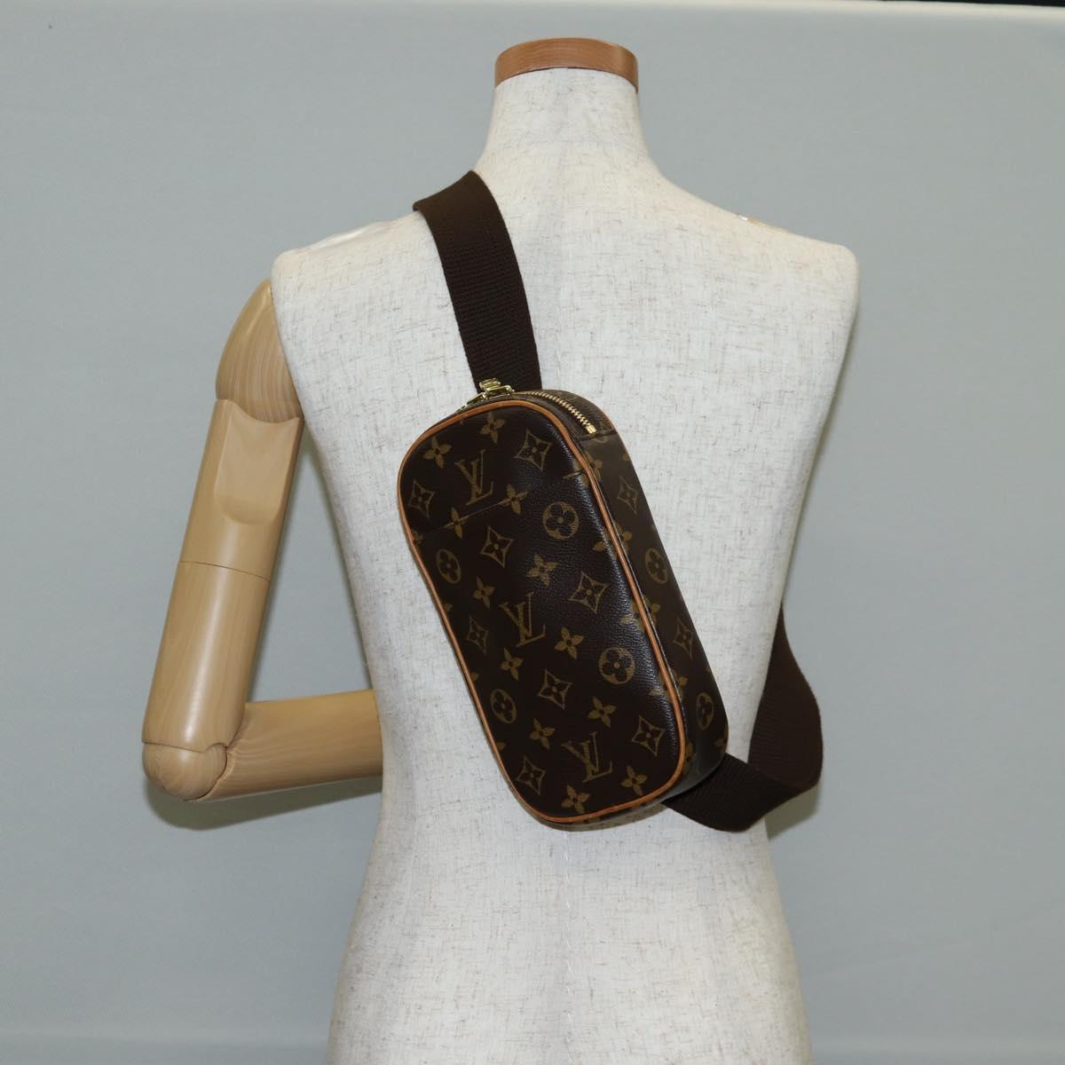 LOUIS VUITTON Monogram Pochette Gange Shoulder Bag M51870 LV Auth yk18953V