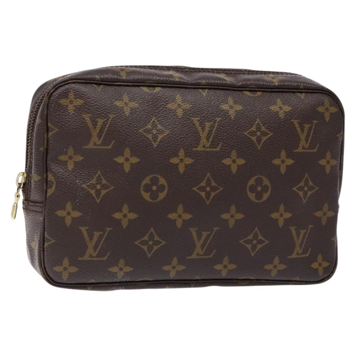 LOUIS VUITTON Monogram Trousse Toilette 23 Clutch Bag M47524 LV Auth yk19027