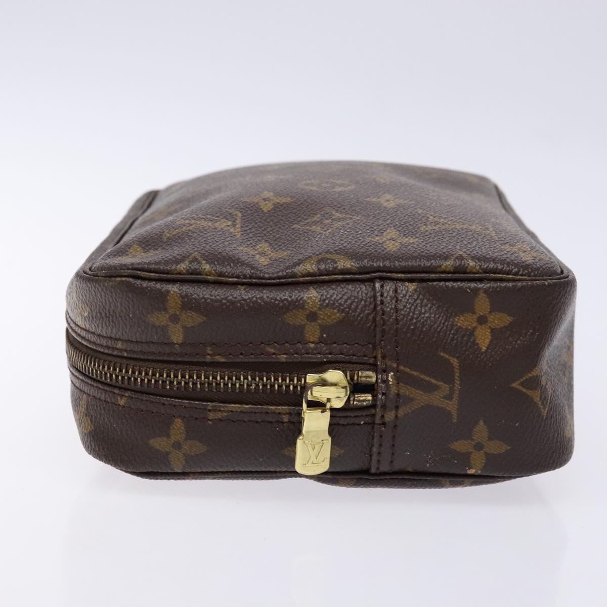 LOUIS VUITTON Monogram Trousse Toilette 23 Clutch Bag M47524 LV Auth yk19027