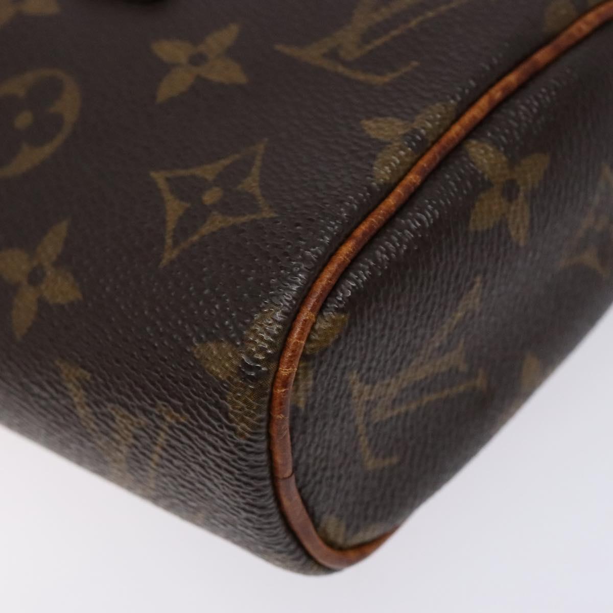 LOUIS VUITTON Monogram Sonatine Hand Bag M51902 LV Auth yk19051