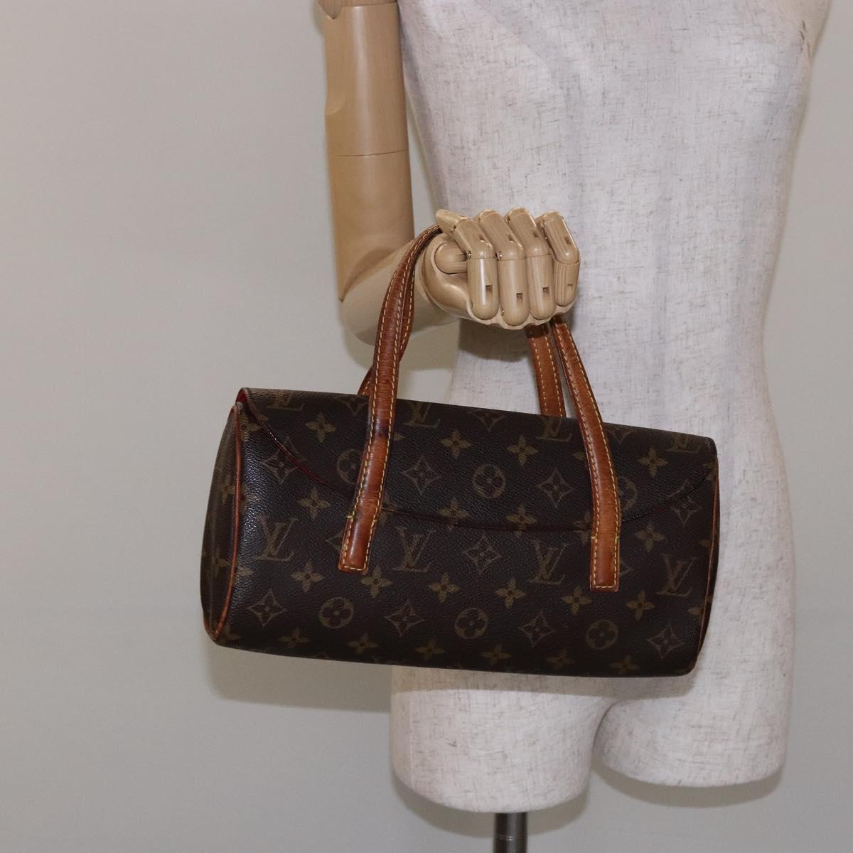 LOUIS VUITTON Monogram Sonatine Hand Bag M51902 LV Auth yk19051