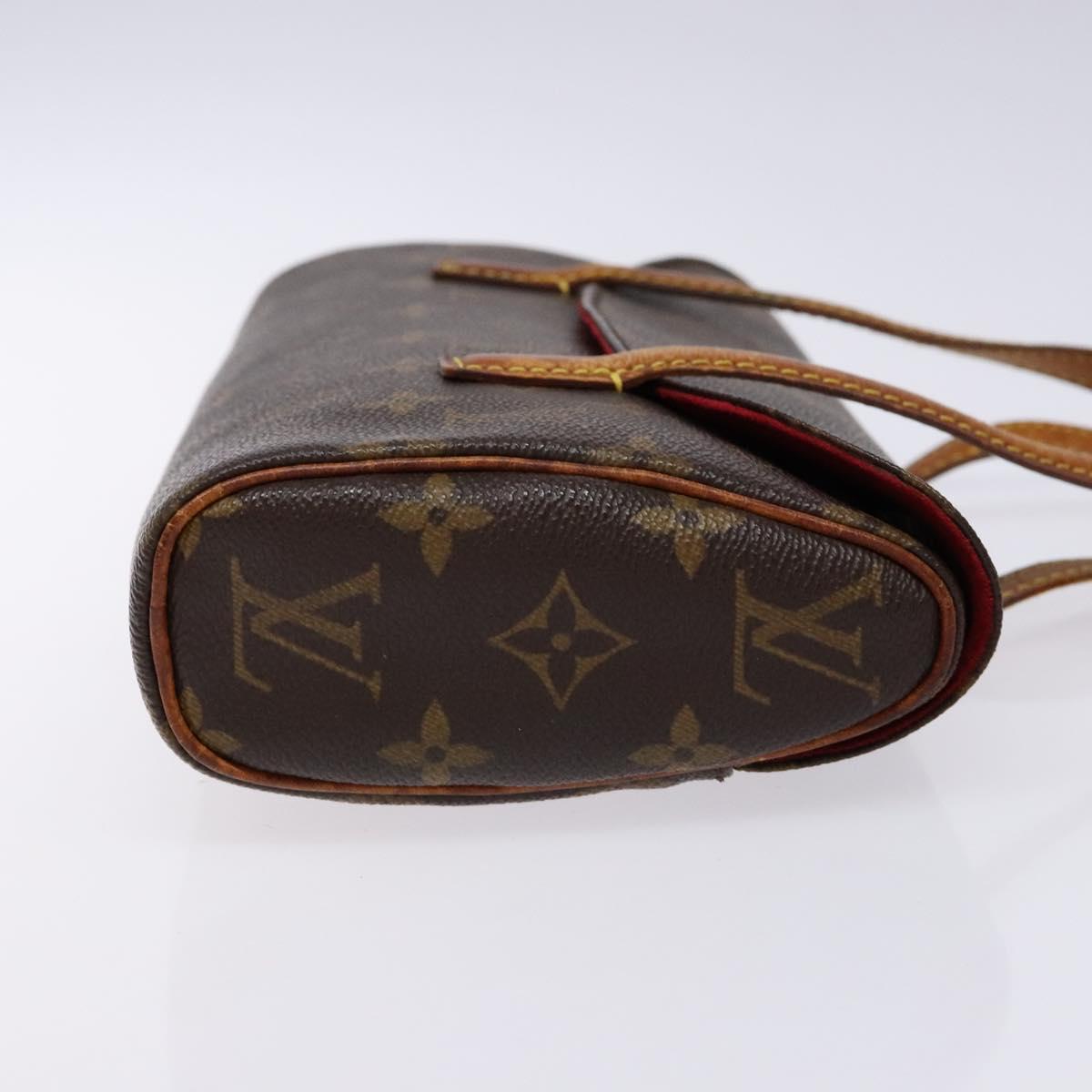 LOUIS VUITTON Monogram Sonatine Hand Bag M51902 LV Auth yk19051