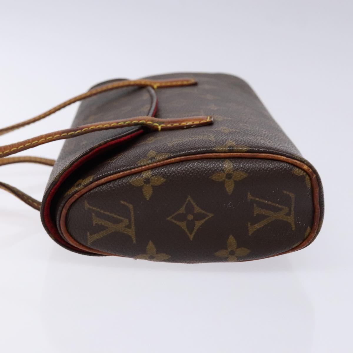 LOUIS VUITTON Monogram Sonatine Hand Bag M51902 LV Auth yk19051