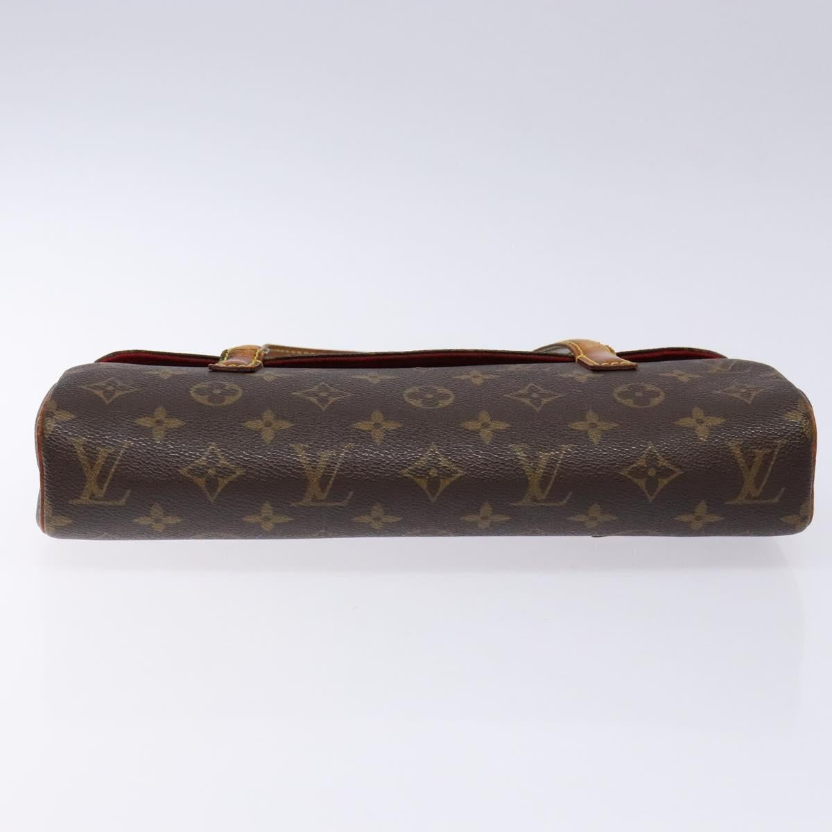 LOUIS VUITTON Monogram Sonatine Hand Bag M51902 LV Auth yk19051