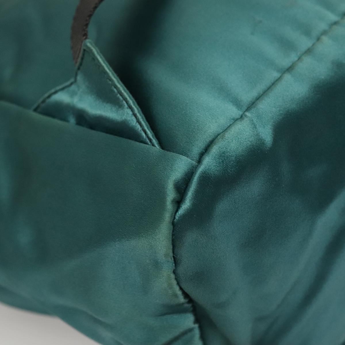 PRADA Backpack Satin Blue Auth yk19071