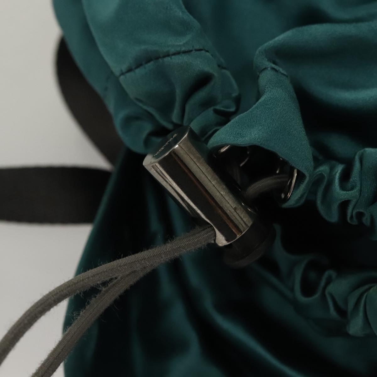 PRADA Backpack Satin Blue Auth yk19071