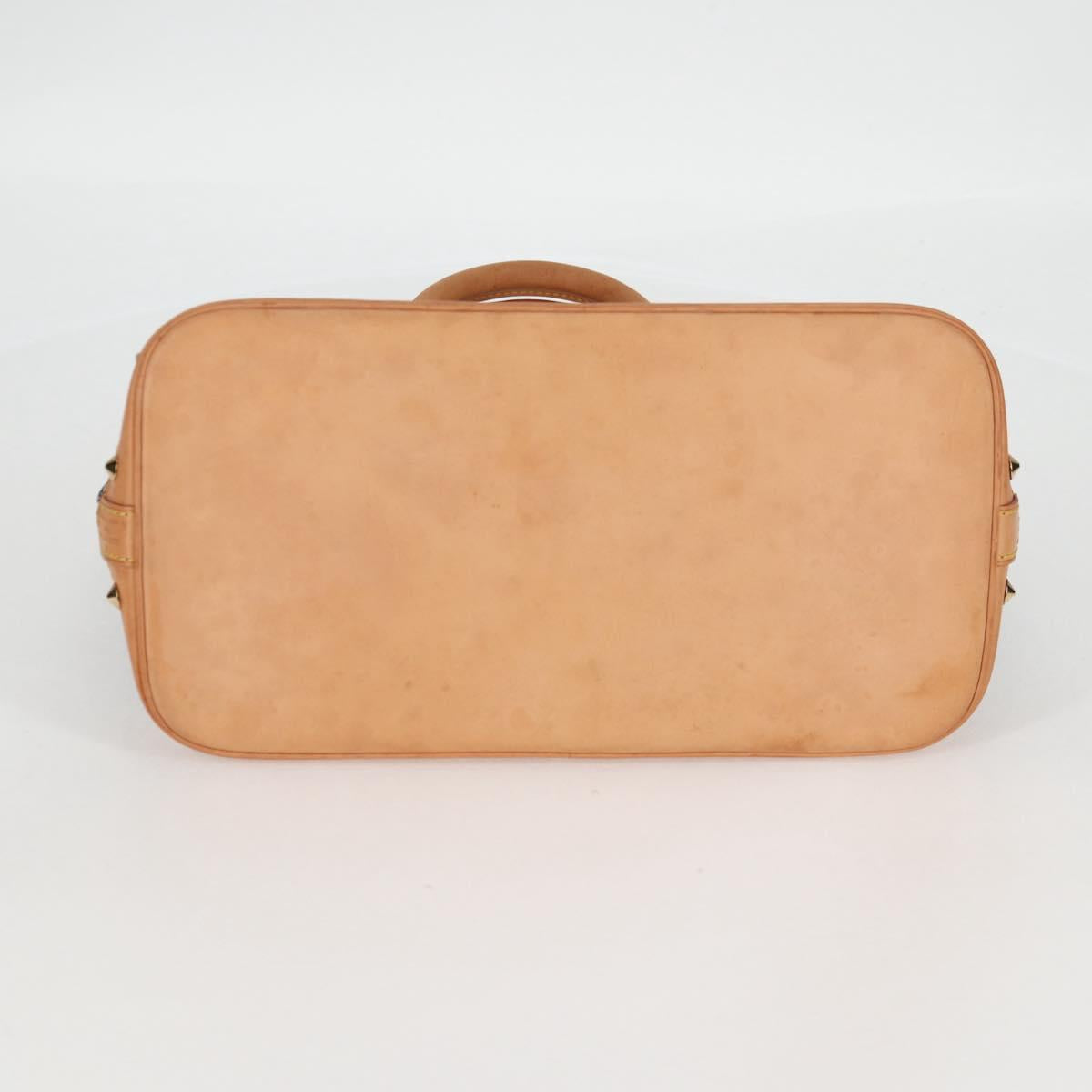 LOUIS VUITTON Monogram Multicolor Alma Hand Bag Black M92646 LV Auth yk19114A