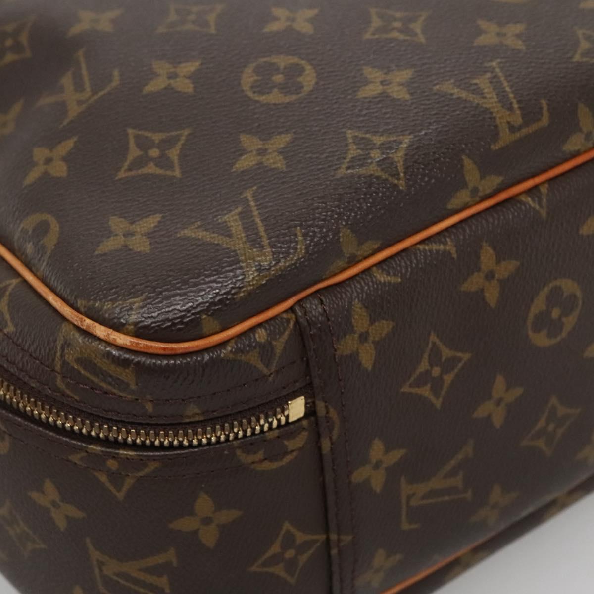 LOUIS VUITTON Monogram Excursion Hand Bag M41450 LV Auth yk19138