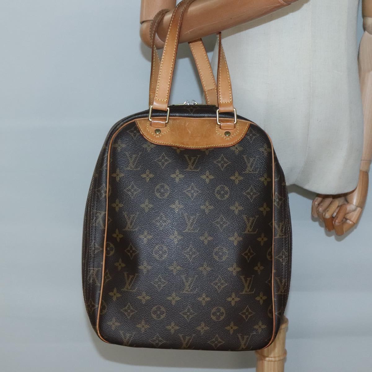 LOUIS VUITTON Monogram Excursion Hand Bag M41450 LV Auth yk19138