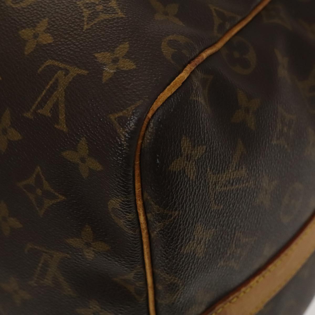 LOUIS VUITTON Monogram Keepall Bandouliere 55 Boston Bag M41414 LV Auth yk19151