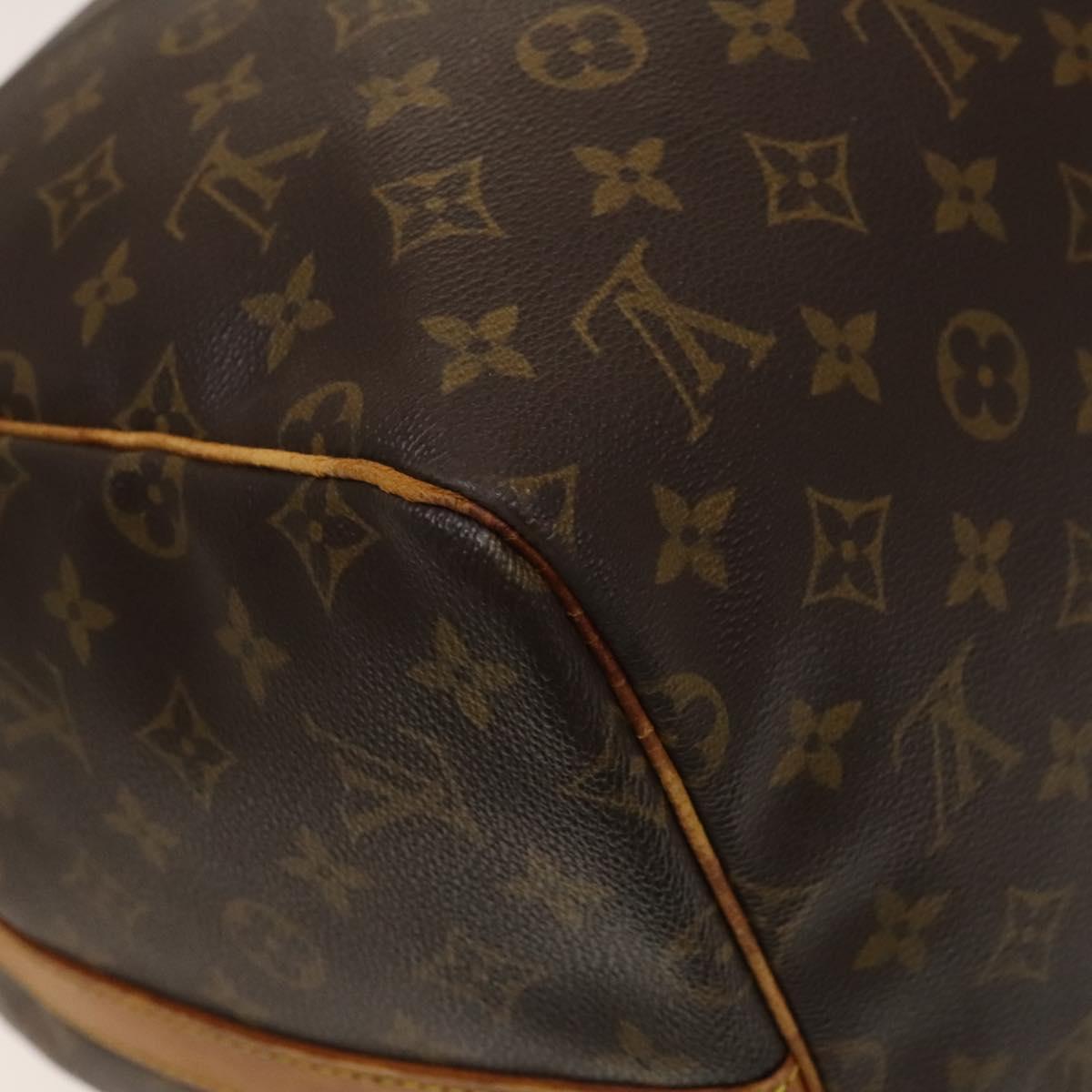 LOUIS VUITTON Monogram Keepall Bandouliere 55 Boston Bag M41414 LV Auth yk19151