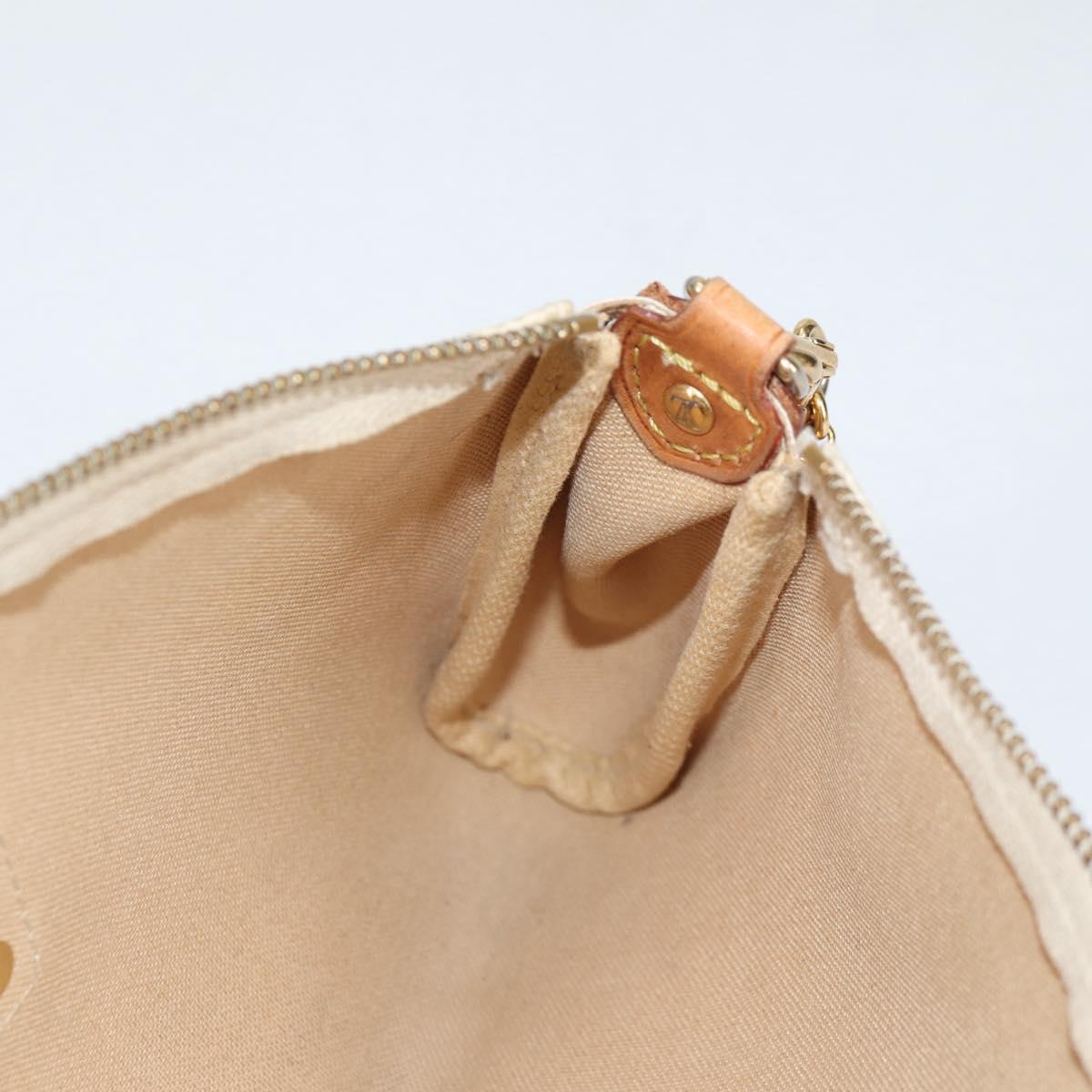 LOUIS VUITTON Damier Azur Eva Shoulder Bag 2way N55214 LV Auth yk19187