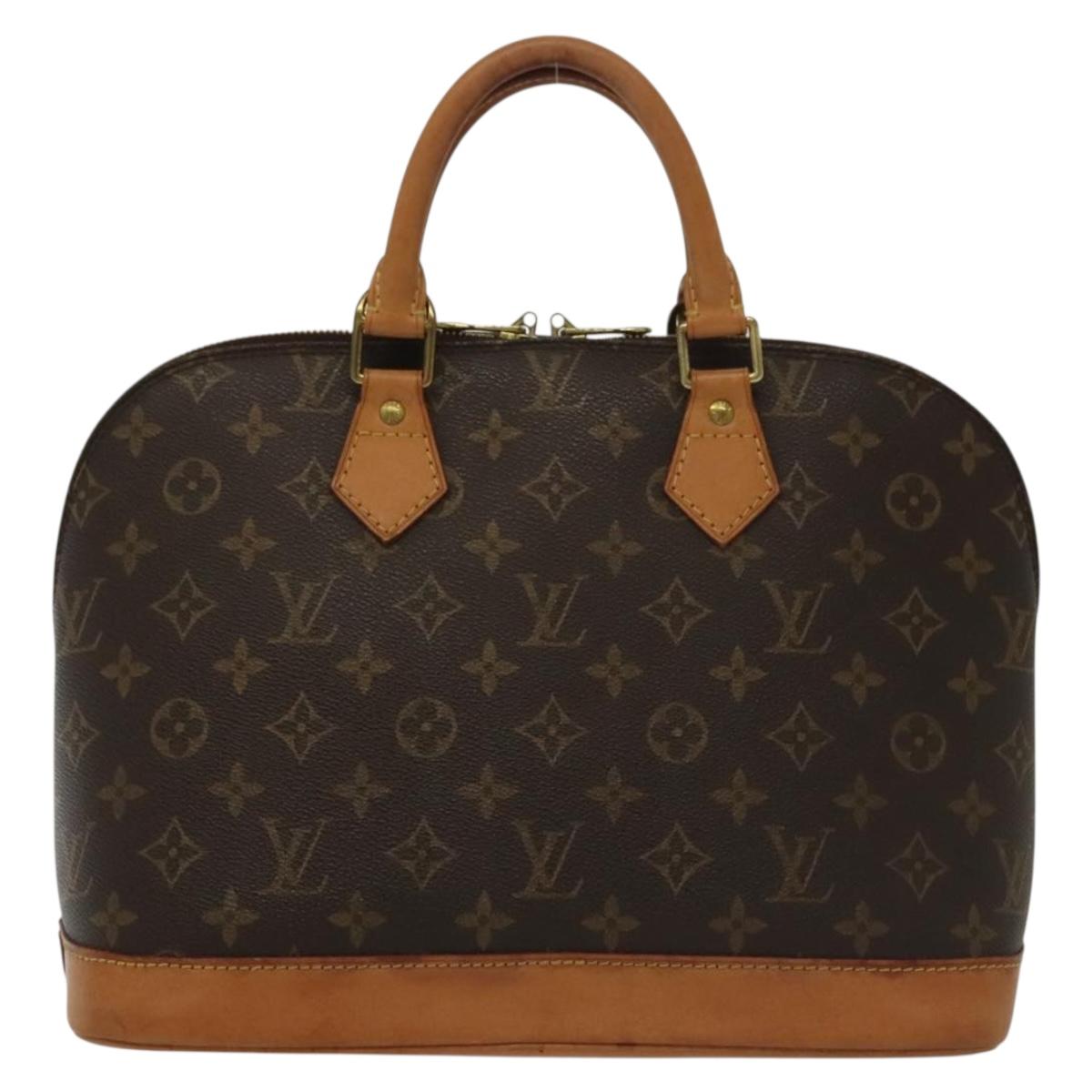 LOUIS VUITTON Monogram Alma Hand Bag M51130 LV Auth yk19285